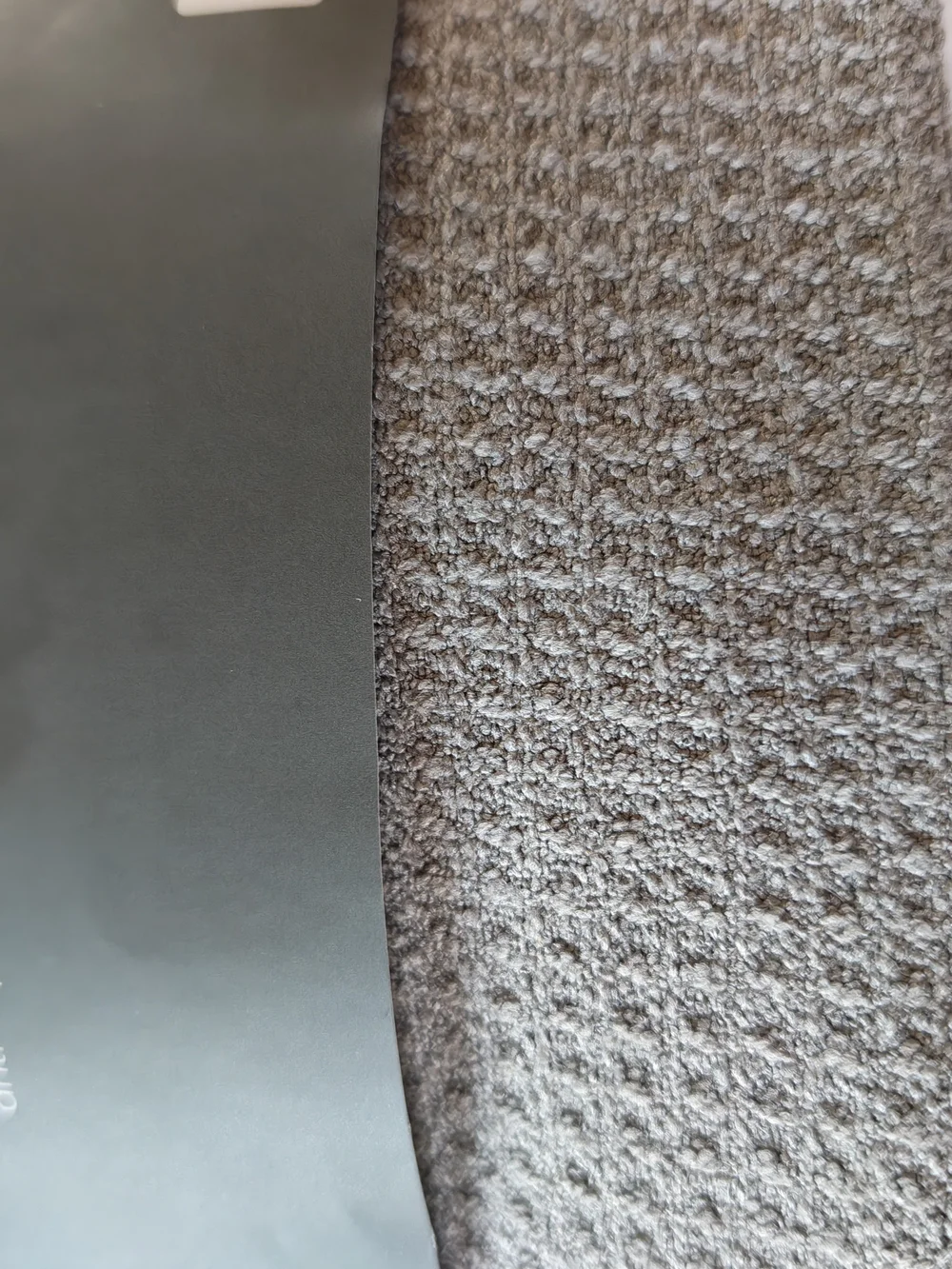 Microfiber Yoga Mat Towel with Silicone Grip - Gray